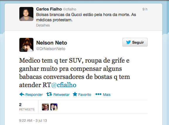 protesto médico