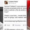 Professora rejeita convite de Luciano Huck: “Ofereceu brasileiras aos gringos” luciano-huck-professora-luana