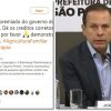 João Doria é desmascarado após se vangloriar de premiado projeto de Haddad joao-doria-e-desmascarado-vangloriar-projeto-de-haddad