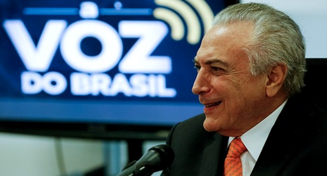 “Intervenção no Rio jogada de mestre Michel Temer