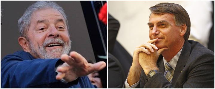 nova pesquisa Ibope Lula Bolsonaro