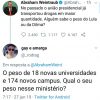 Ministro da Educação viraliza após tentar fazer piada com caso #BolsoNarcos ministro-da-educacao-lula-dilma