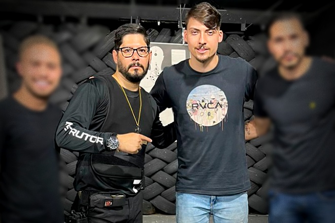Polícia apreende arsenal armas empresário Renan Bolsonaro