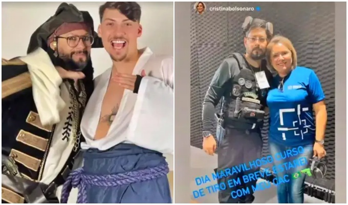 Polícia apreende arsenal armas empresário Renan Bolsonaro