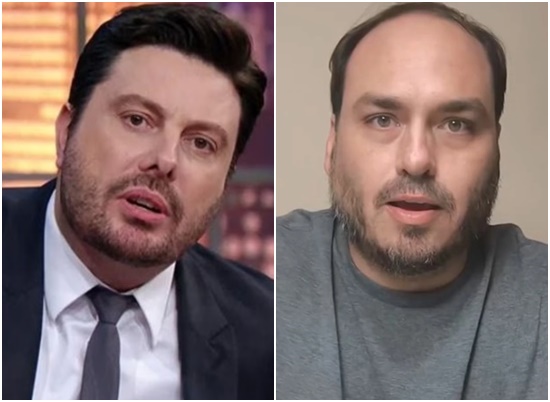 Danilo Gentili e Carlos Bolsonaro